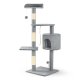 Cat scratching tower Pethaus 111 cm PH-005, grey