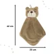 Kids Hand Towel for Kindergarten 42x25 cm, Brown Bear