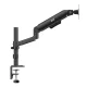 Ergo Office ER-691 B Monitor Desk Mount with Gas Spring, 17\"-32\", 1-10kg, Black