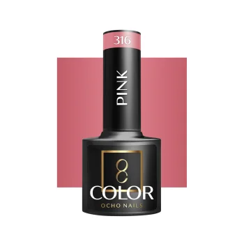 Ocho Nails Pink 316 Gel Polish, 5 g