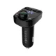 Forever TR-330 Bluetooth FM Transmitter and Car Charger, Black