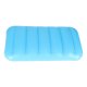 Inflatable Pool Lounger with Headrest Pillow, Water Float for Adults, blue