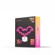 Bat LED Neon Sign Light on Stand NNE07 Neolia, Pink