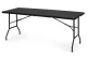 MultiGarden Folding Catering Table, 180 cm, Black