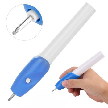 Wireless engraving pen for glass, wood, metal, and ceramics