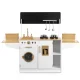 Ricokids RC-836 Wooden Play Kitchen for Kids