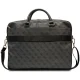 Guess 4G Printed Stripes Laptop Bag for 16\", Black