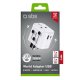 SBS TEADAPTUSBTCUNI Universal Travel Adapter USB-C / USB-A, White