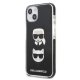 Apple iPhone 13 6.1\" Karl Lagerfeld Karl&Choupette Head Case Cover (KLHCP13MTPE2TK), Black