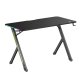 NanoRS RS102 Gaming Desk with RGB, 120x60 cm, Black