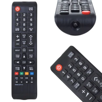 Universal TV Remote Control for Samsung 00741a Black