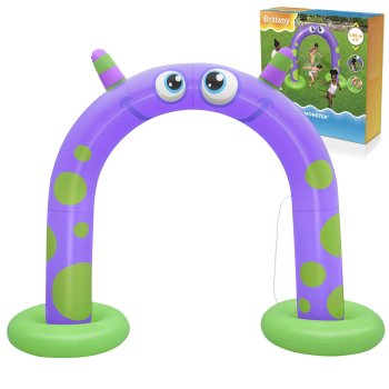 Bestway Jumbo Inflatable Arch Water Sprinkler for Kids 52640