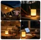 Rechargeable Touch LED Night Light with RGB Color Changing, White