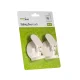 Greenblue GB116 Sliding Door Lock, 2 pcs, White