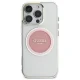Guess iPhone 16 Pro Max Case IML Metal Colored Circle MagSafe, Pink