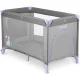 Ricokids RK-240 Travel Cot with Mattress and Bag, Grey/Lavender