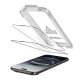 Tech-Protect iPhone 17 Air aizsargstikls Quick Set+ 2-pack, melns