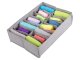 Underwear Drawer Organizer for Socks and Lingerie, 14 Compartments