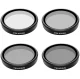 Telesin CPL/ND8/ND16/ND32 Filter Set for DJI Osmo Action 3/4/5