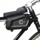 Carruzzo Waterproof Double Bike Frame Bag with Phone Holder