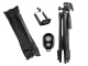 Phone and Camera Tripod with Bluetooth Remote (32-100cm), Black