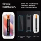 Spigen Glas.tR EZ Fit Privacy Tempered Glass for iPhone 16/17 Pro Max (2 pcs)