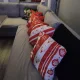 Ruhhy Christmas Decorative Cushion Cover Set 45x45 cm, 4 pcs