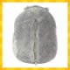 3-in-1 Hamster Plush Toy Pillow with Blanket Kruzzel 25638, grey