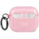Чехол Karl Lagerfeld для AirPods 3 Choupette Head Glitter, розовый