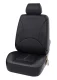 A set of Universal Eco Leather Car Seat Covers, Black