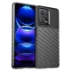 Case for Xiaomi Redmi Note 12 Pro+, Thunder Case, TPU, Black