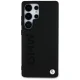 BMW Leather Big Wordmark Case for Samsung Galaxy S25 Ultra, Black