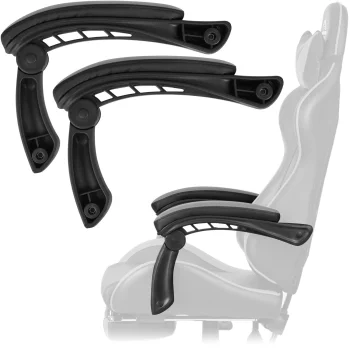 Sofotel Cerber Chair Armrests, Grey, Pair