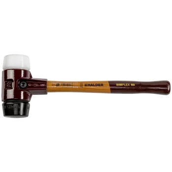 Halder SIMPLEX Soft-Face Mallet 60 mm, Rubber / Plastic