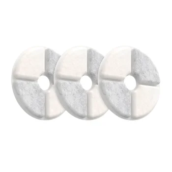 Rojeco Filters for 2.5L Wireless Pet Water Fountain, 3 Pcs