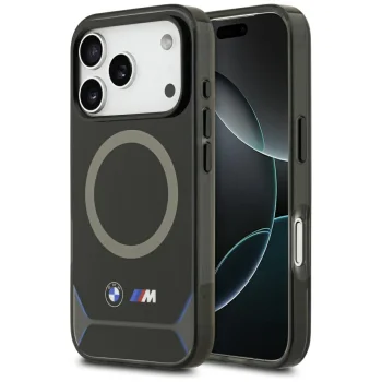 BMW M IML Metal Buttons & Logo MagSafe Phone Case Cover iPhone 17 Pro - Blue