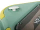 Lunch Box with Compartments and Cutlery, Green, 1000ml