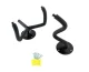 Horizontal Bracket Stand Wall Mount Holder Hook Hanger for Guitar, 2 parts