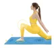 4FIZJO Non-Slip Yoga Mat 4 mm, Blue