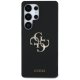 Guess Silicone Big 4G Logo Bottom Script Case for Samsung Galaxy S25 Ultra, Black