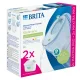 Brita Style eco Water Filter Jug, 2.4 L, with 2 MAXTRA PRO All-in-1 Filters