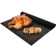 Ruhhy 00023471 Grill and Oven Mats, 5 pcs, 33x40 cm, Black