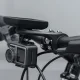 Wozinsky WUG-01B Bike Mount for Garmin Computer, Camera, Lamp, Black