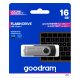 Goodram Twister 16GB USB 3.0 Flash Drive, Black