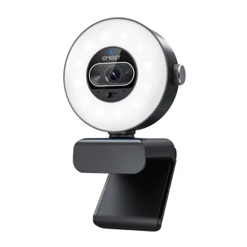 4K Webcam EMEET SmartCam S600L with Ring Light