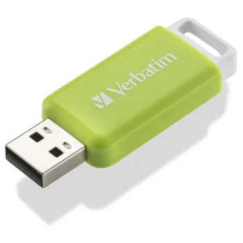 Verbatim DataBar USB 2.0 Flash Drive 32GB, Green (49454)
