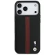 BMW iPhone 17 Pro Max Case M Perforated Stripe Logo MagSafe, Red