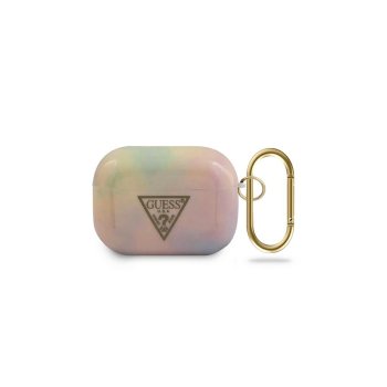 Guess GUACAPTPUMCGG01 AirPods Pro cover pink/pink Tie & Dye Collection