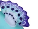 Kids Inflatable Swimming Ring Peacock, 60cm