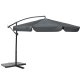 Plonos Foldable Garden Umbrella, 350 cm, Black
